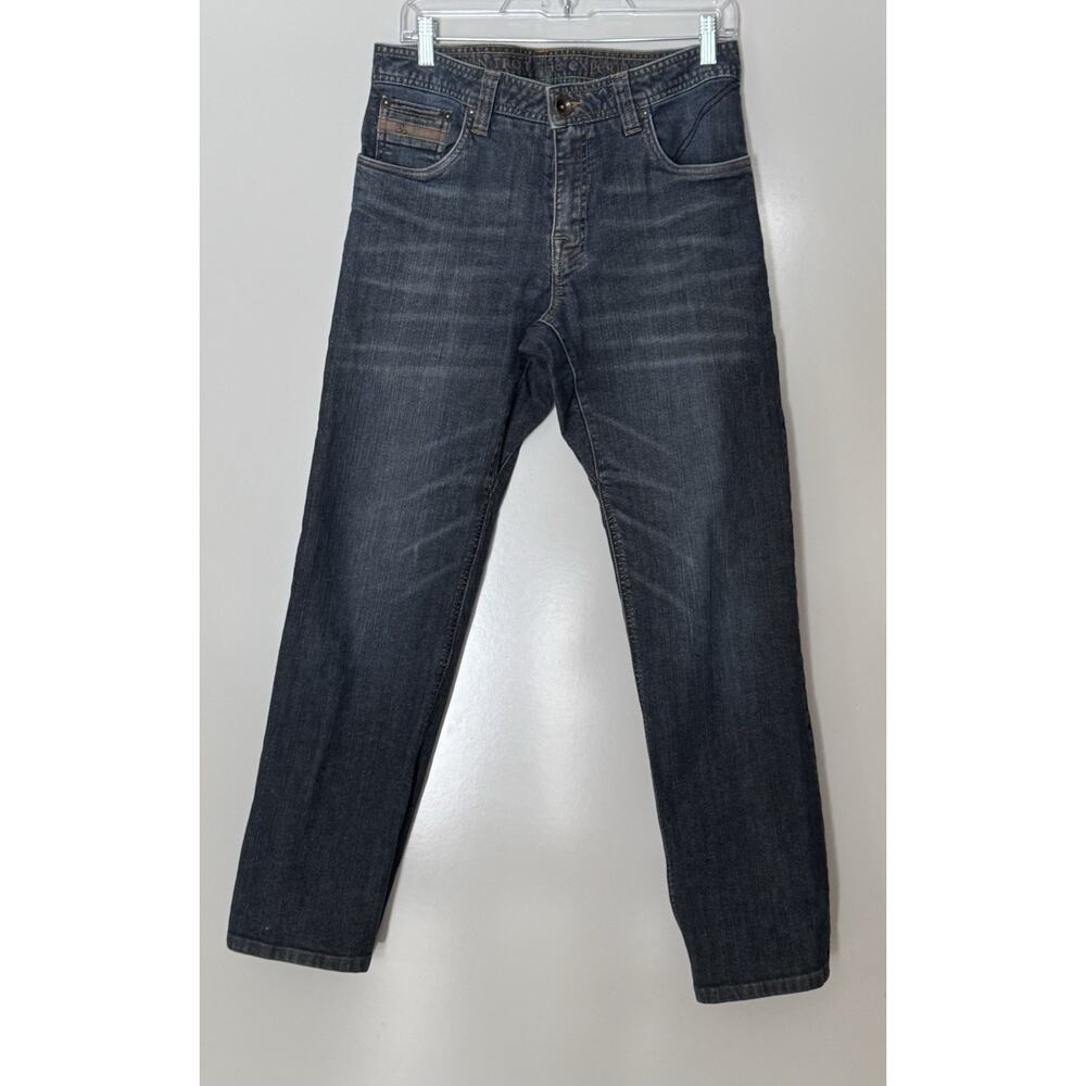 prAna Born From The Experience Breathe Straight Fit Denim Jeans Men's Size 34X30